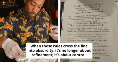 Restaurant's Absurd Rules Force Customer to Cancel Reservation, Owner Fires Back with Smug Reply