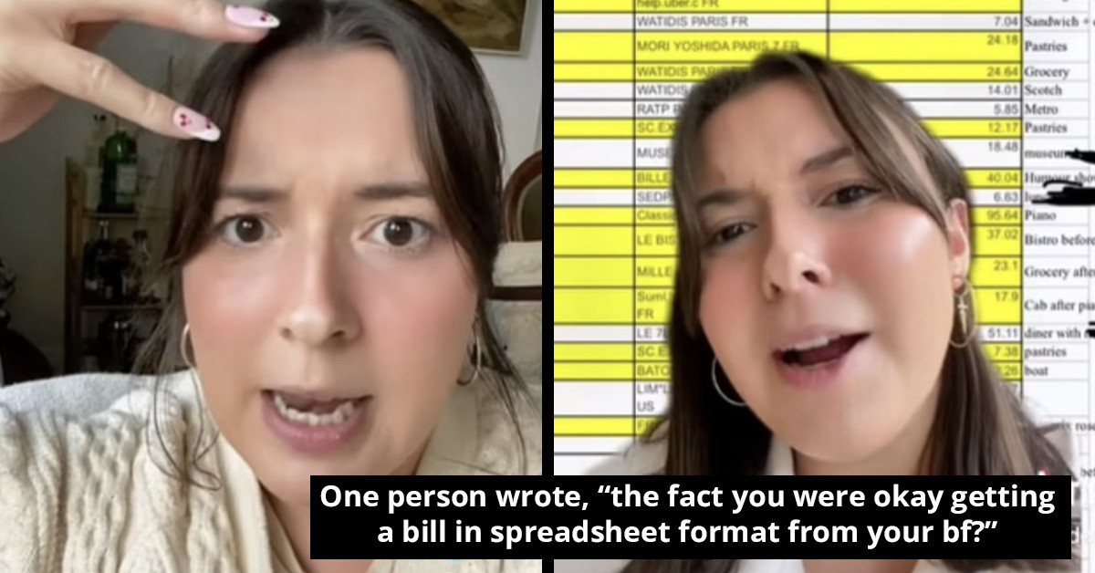 One Ex-Boyfriend's Crazy Spreadsheet With List Of Expenses Makes It To TikTok, And It Goes Viral