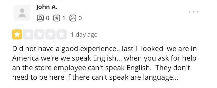 21. “If There Can’t Speak Are Language