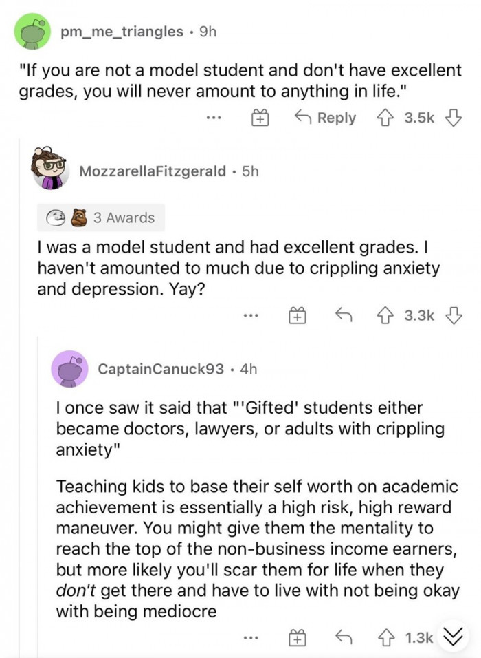 It's wild because now many people are making great careers without a degree.