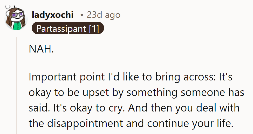Crying's just emotional cardio; it's how to flex resilience muscles.