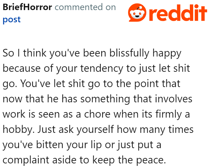 It seems that the OP has been letting things slide, and she shouldn't be doing so.