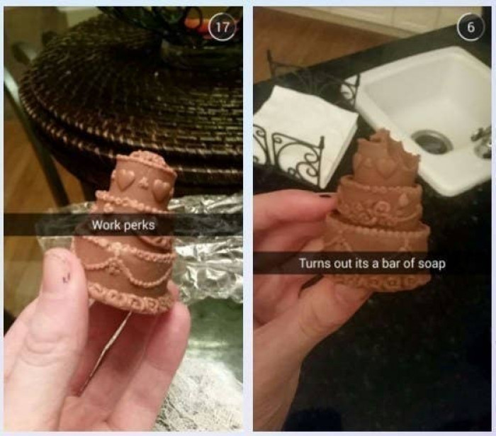 5. I would've probably eaten soap too then.