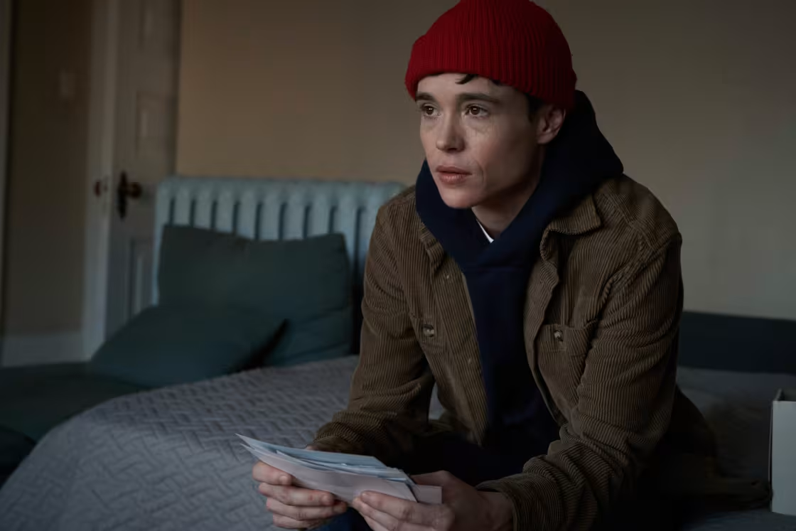 Homecoming isn't always sweet—Elliot Page as Sam, confronting love, loss, and the past in his new movie role