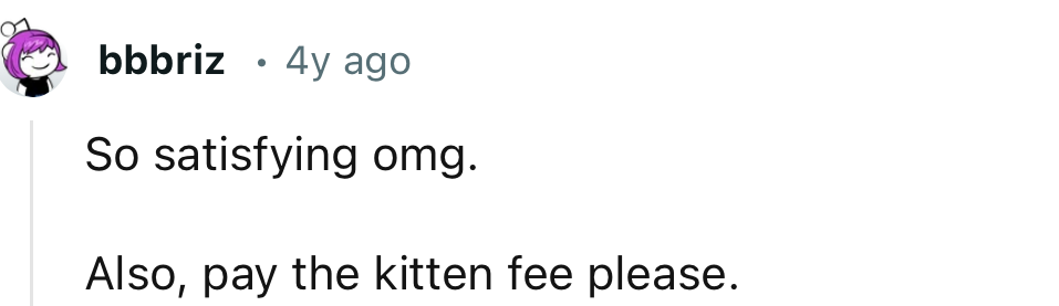 This reader finds the end very satisfying