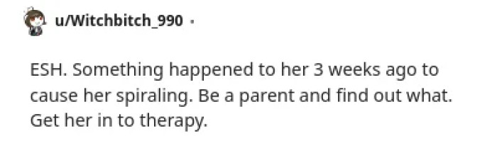 Could the daughter's absence be linked to a traumatic event?