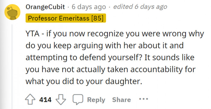 The truth is so loud.