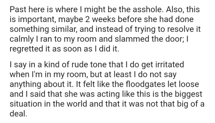 At least, the OP doesn't say anything about it