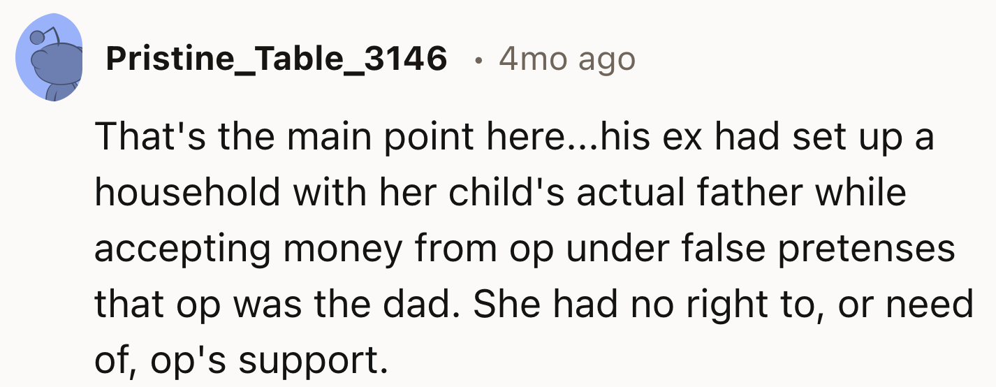 His Ex Had No Right To Take His Money