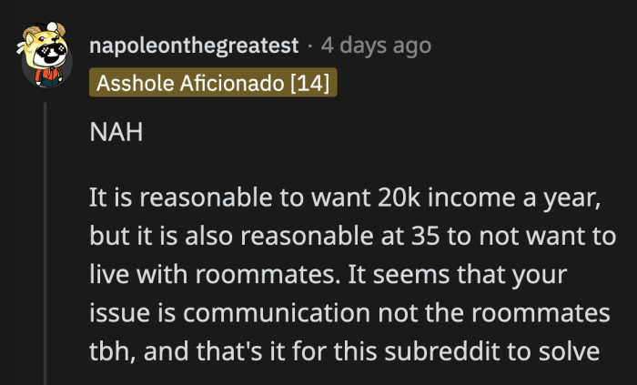 Their current issue is above the subreddit's pay grade