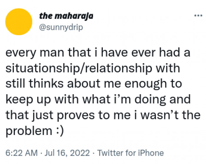 9. So, the famous line is true after all...