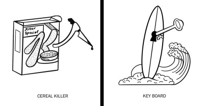 40 Absurd And Amusing Illustrations Unveiling The Literal Meanings Of Words And Word Combinations