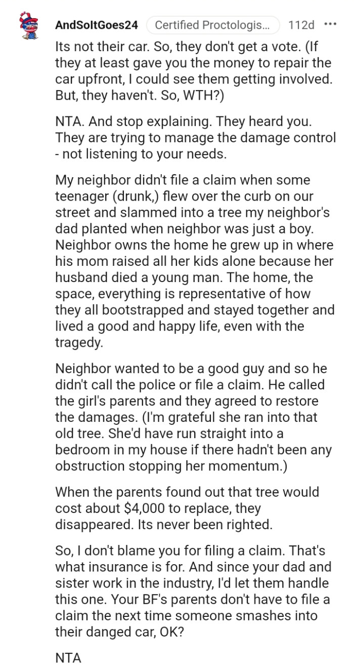 They are trying to manage the damage control