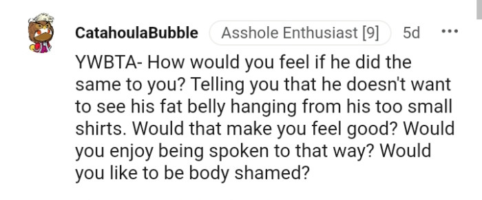 Would the OP enjoy being spoken to that way?