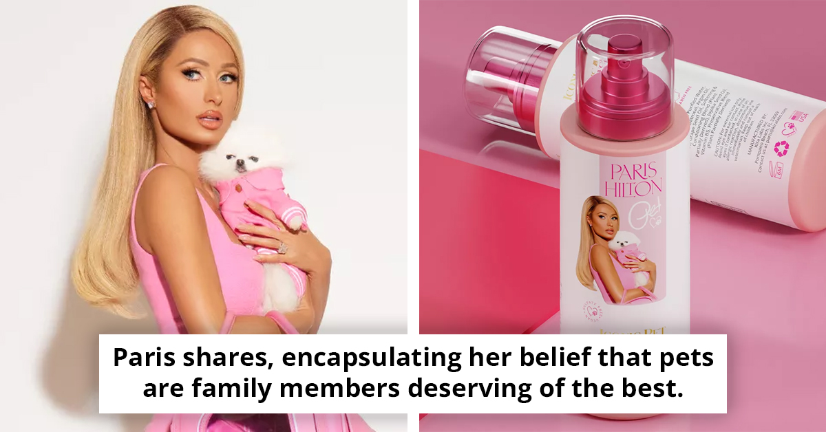 Paris Hilton’s Luxury Pet Grooming Line Brings Glamour To Furry Friends