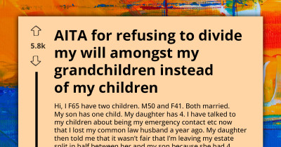 Greedy Daughter Tries To Persuade Mother For Larger Inheritance Because She Has More Kids Than Brother, Mother Finds It Ridiculous