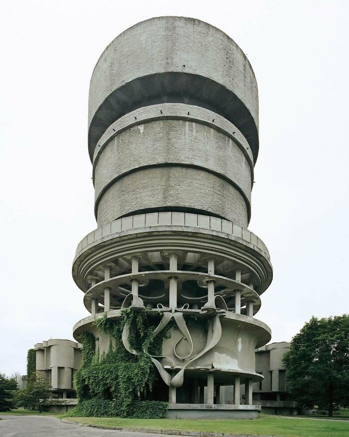 Balneological Hospital, Druskininkai, Lithuania. Built In 1981 And Demolished In 2006