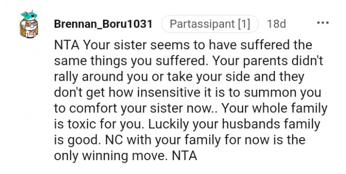 Your whole family is toxic for you