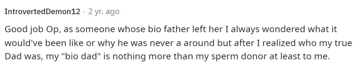 Some people shared a bit about their situations and how similar experiences occurred in their lives as well.