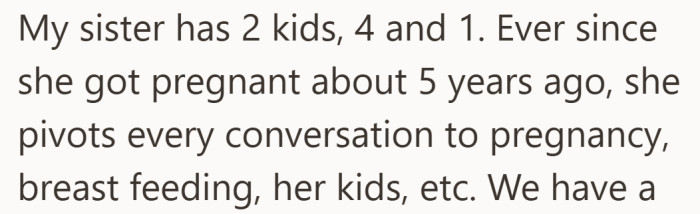 The pattern starts years earlier, when parenthood became the default topic in every exchange.
