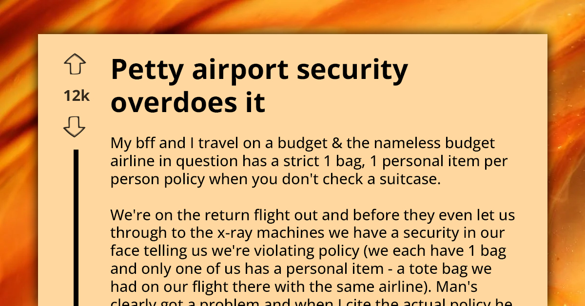 Petty Airport Worker Does The Most At The Back Checkout And Lady Outsmarts Him In Front Of Everyone