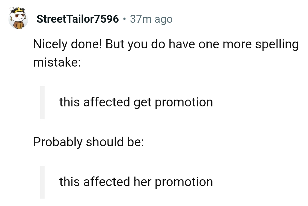 The spelling mistakes