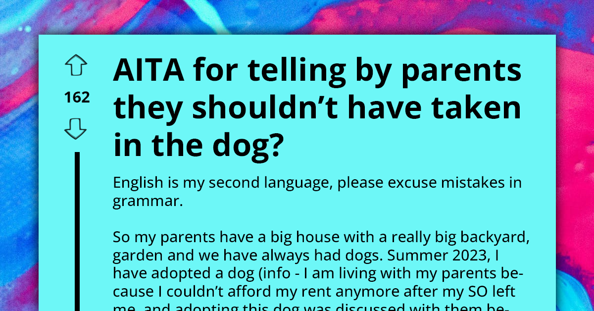 Rescued Dog Secretly Sent To Shelter By Parents Because Of Howling, Triggers Deep Family Rift