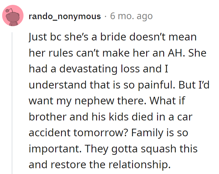 Wedding invitations don't come with a 'family feud extinguisher.' Maybe they missed that aisle at the party supply store.