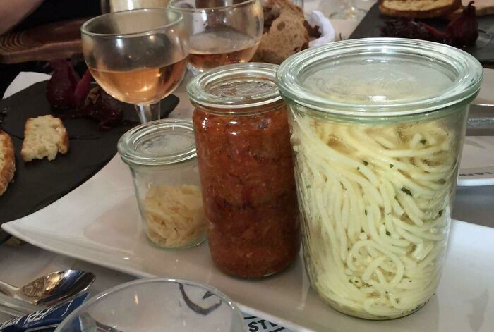25. Deconstructed Spaghetti Bolognese