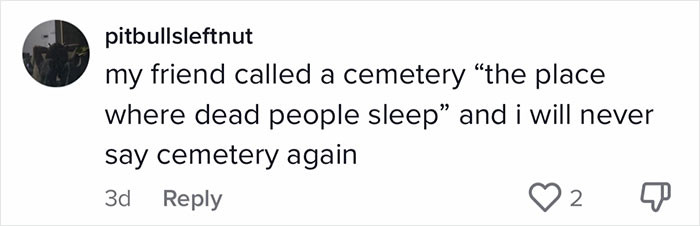 23. Dead people sleeping