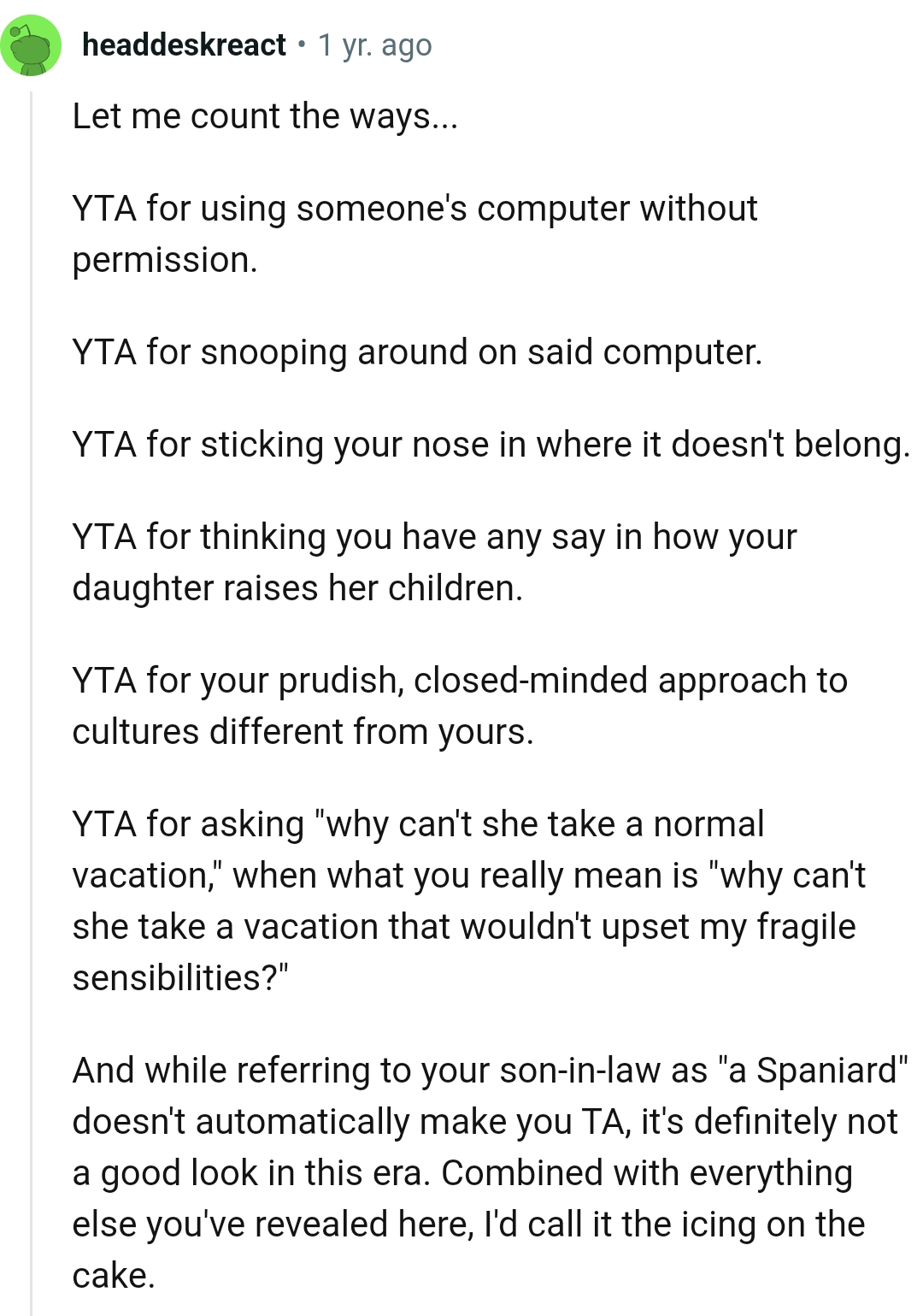 This Redditor Says the OP Is the AH for So Many Reasons, and They Are Listed Out Below