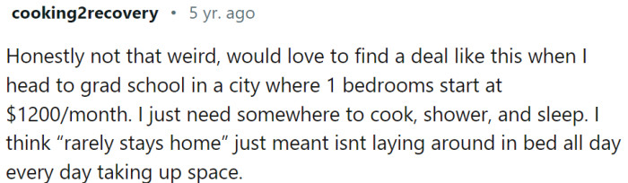 Some people would have jumped at a deal like this