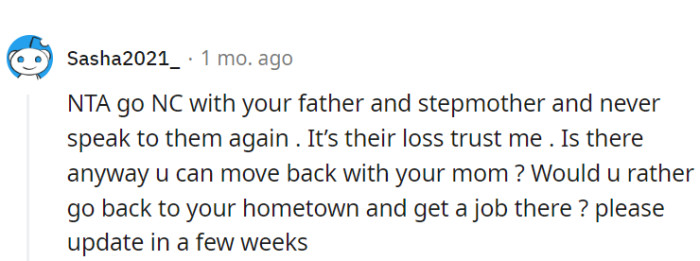 Their loss, not OP's!