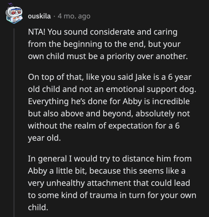 OP knows that her brother's home is no longer a healthy space for her son.
