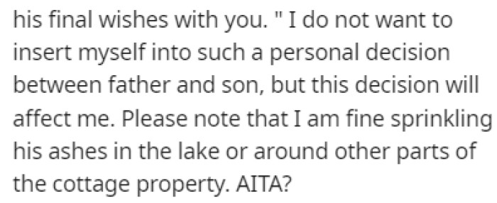 OP doesn't want to meddle, but it's something that's affecting them