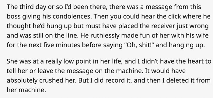 but the universe sure found a way to get him to shut up