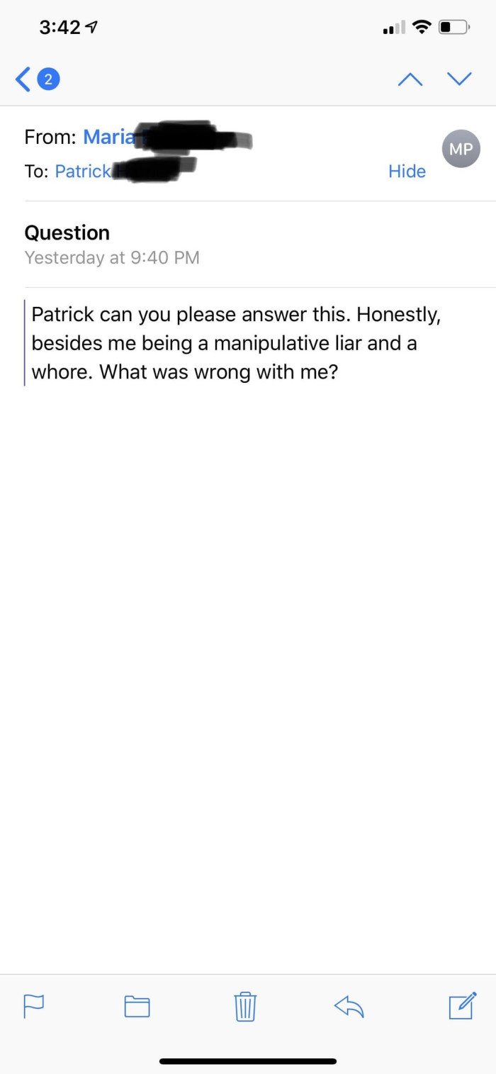 OP shares this screenshot, with a caption: 