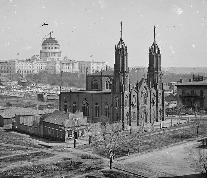 Trinity Episcopal Church, 3rd & Ind. Ave., Washington D. c.. Demolished In 1936