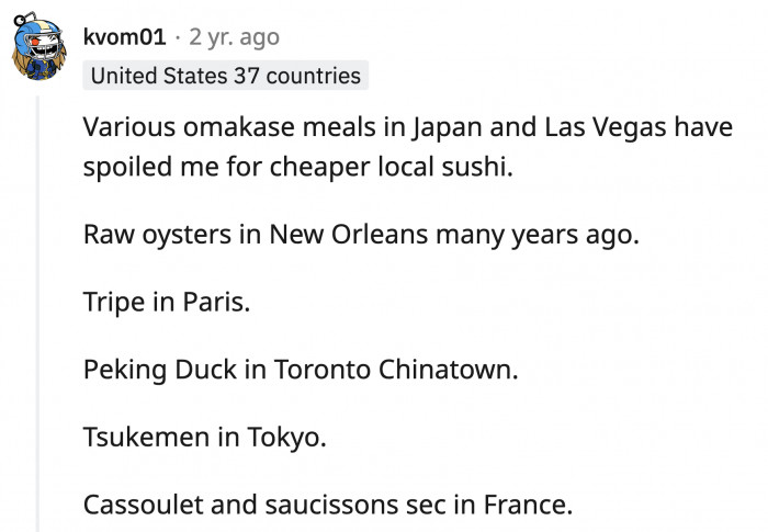 15. Omakase meals from Japan and great sushi from Las Vegas