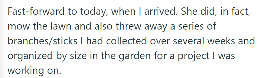 However, this happened...