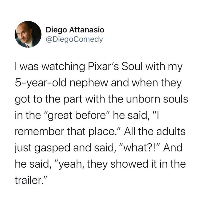 6. For a moment there, they thought that the 