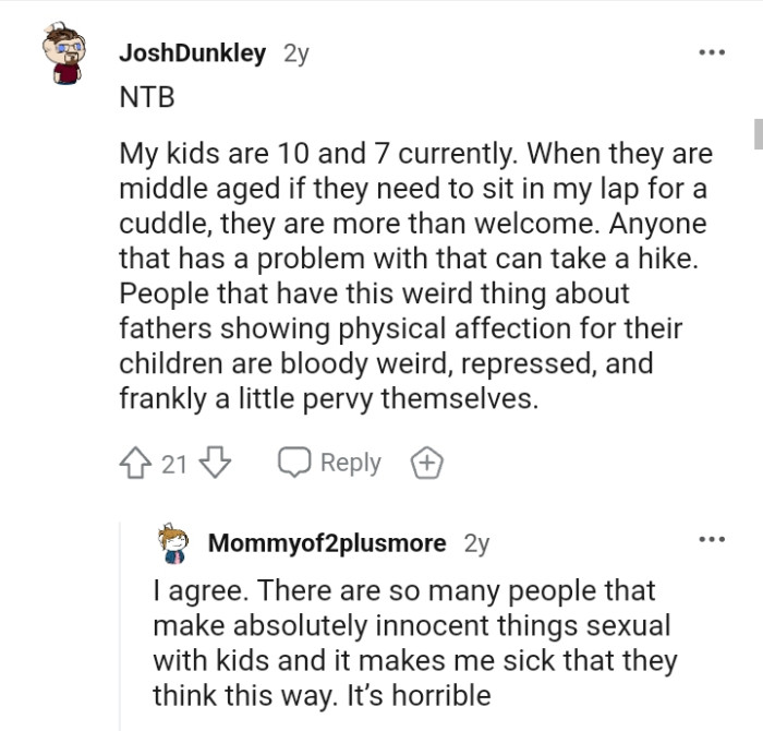 This Redditor Will Welcome All Snuggles with Open Arms