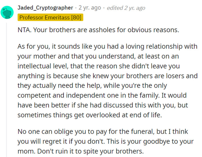 They seem like they're textbook assholes.