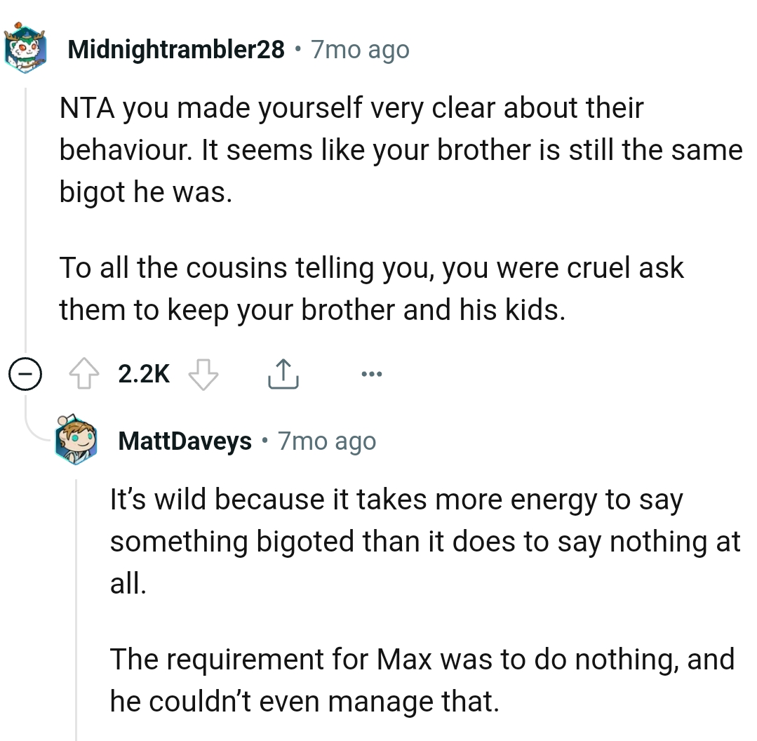 The Reddit post went viral with more than a thousand comments and here are a bunch of the most upvoted ones