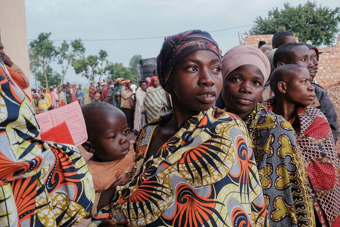 Voters Queue At A Primary School To Cast Their Ballots In Legislative Elections, Gitega, Burundi [os] [1920x1280] Photo By Tchandrou Nitanga