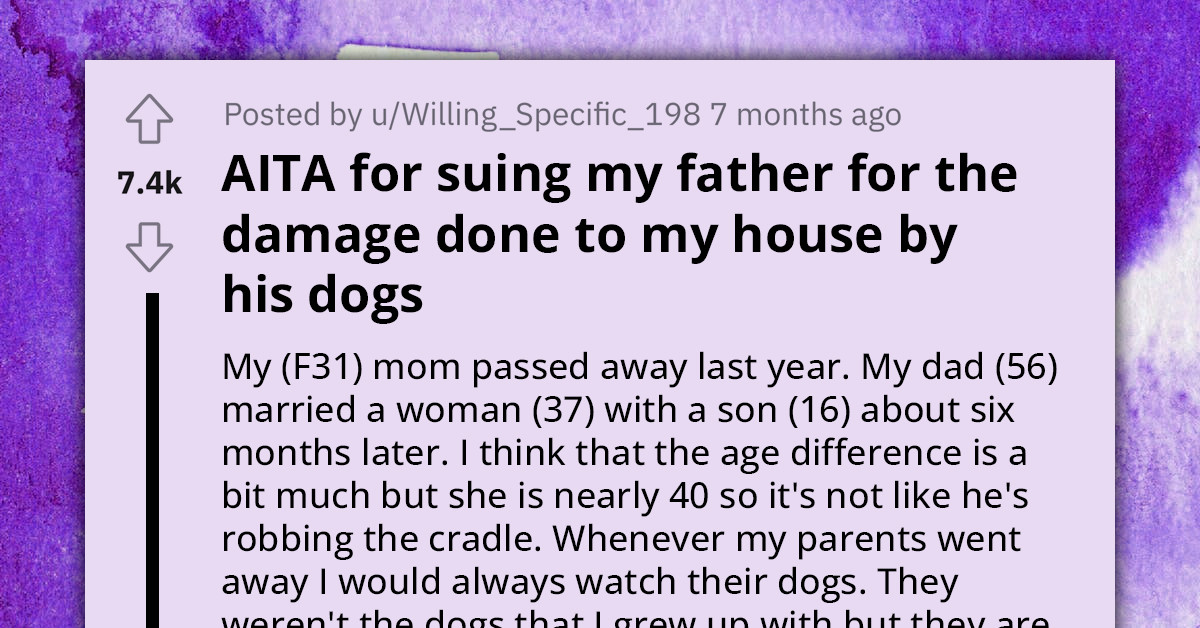 Woman Sues Her Father After His Dogs Destroy Her House