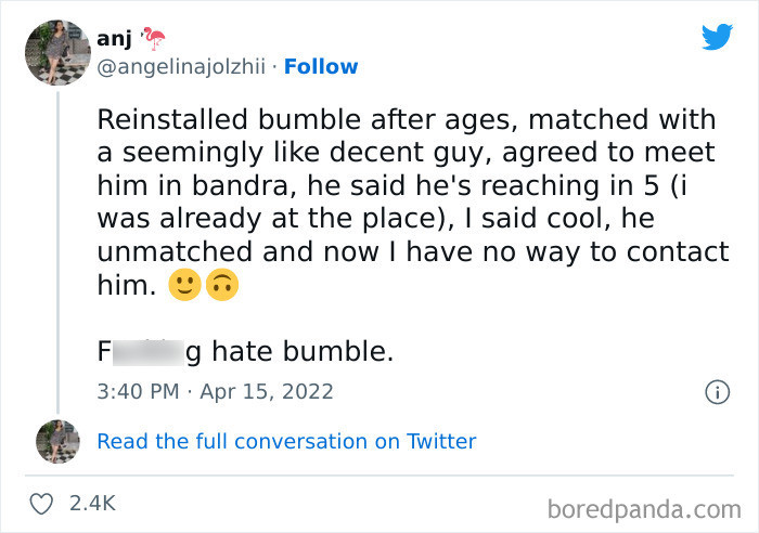 6. But seriously, be careful of scammers—and never be complacent about your safety when meeting up with a stranger!