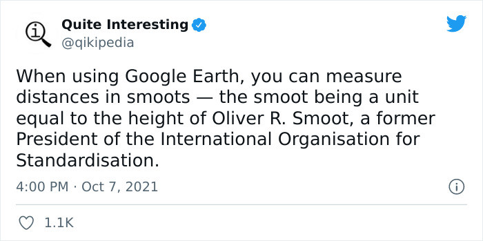 10. Measuring distances in smoots