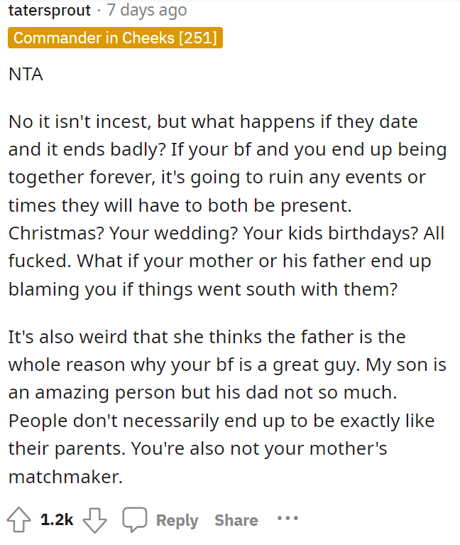 Honestly, in either scenario, it seems like it's going to be very complicated for them all.