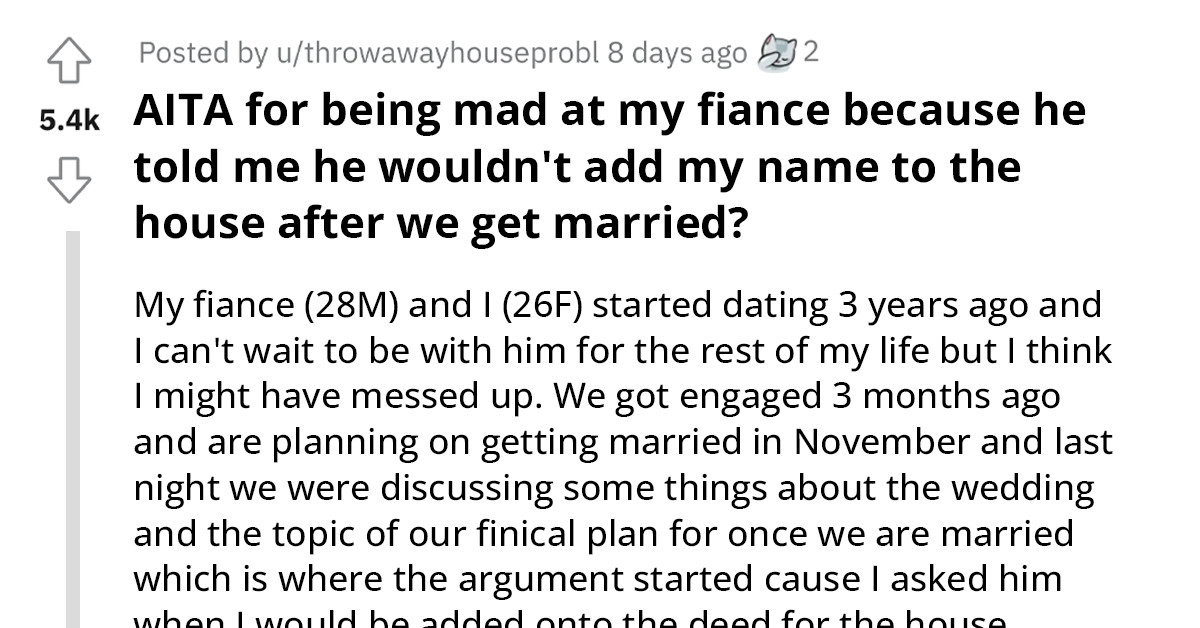 Couple's Future Is Uncertain After An Argument About Finances, Girlfriend Realized Her Rich BF Doesn't Want To Add Her To The Deed Of His House